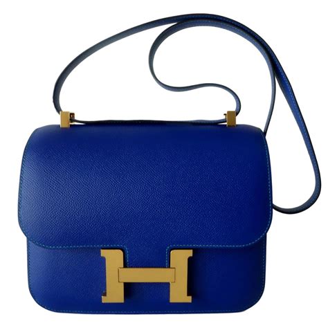 hermes constance bag blue|hermes constance bag vintage.